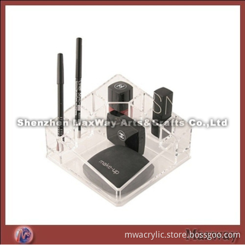 Small Square Elegant Acrylic Comestic Tray